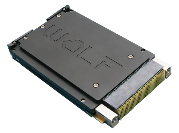 3U VPX Conduction Cooled with WOLF heat plate